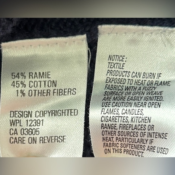 Northern Isles Santa & Elves Christmas Sweater Blue Knit XL - Picture 9 of 9